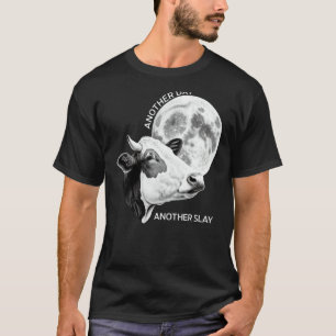 Ein weiterer Tag, ein weiterer Sieg, Kuh-Mond-Moti T-Shirt