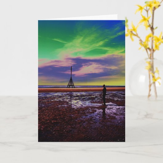 Ein weiterer Tag Karte (Gelbe Blume)