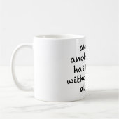Ein weiterer Tag ohne Algebra Kaffeetasse (Links)