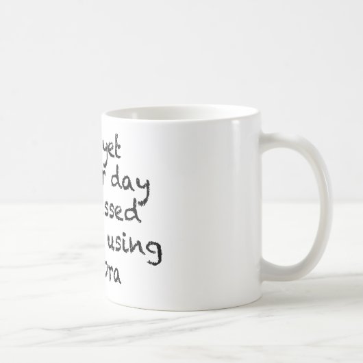 Ein weiterer Tag ohne Algebra Kaffeetasse (Rechts)