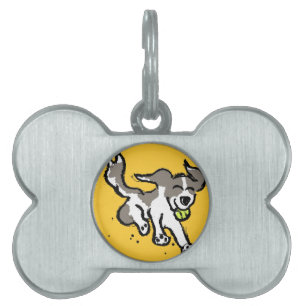 Ein weiterer Tag zum Spielen des Pet-Tags Tiermarke