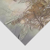 "Ein weiterer Teil des Waldes" von Arthur Rackham Seidenpapier (Ausschnitt)