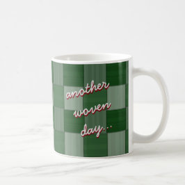 Ein weiterer Wald am Tag grün Kaffeetasse