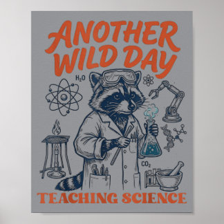 Ein weiterer wilder Tag, an dem Wissenschaft unter Poster