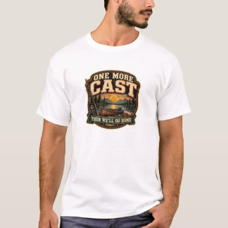 Ein weiterer Wurf Vintage-Angeln T-Shirt