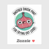 Ein weiterer Zwiebelpub zum Ausruhen von lauter Ve Aufkleber (Blatt)