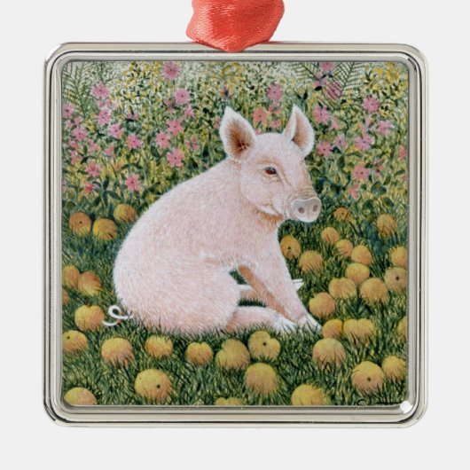 Ein weiteres Apple Silbernes Ornament (Vorne)