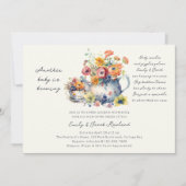 Ein weiteres Baby ist das Brennen von Teekanne Spr Einladung (Vorderseite)