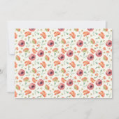 Ein weiteres Baby ist das Brennen von Teekanne Spr Einladung (Rückseite)