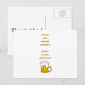 Ein weiteres Bier Postkarte (Vorne/Hinten)