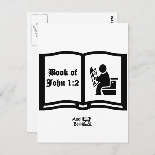 Ein weiteres Buch von John Vers 1:2 Postkarte (Vorne/Hinten)