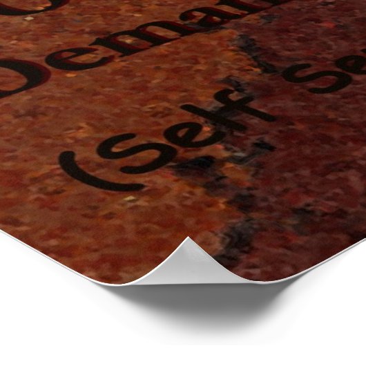 ein weiteres Coffeeszeichen, um es anzupassen Poster (Ecke)