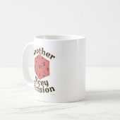 Ein weiteres Dicey Decision Tabletop Game Life Kaffeetasse (Vorderseite Links)