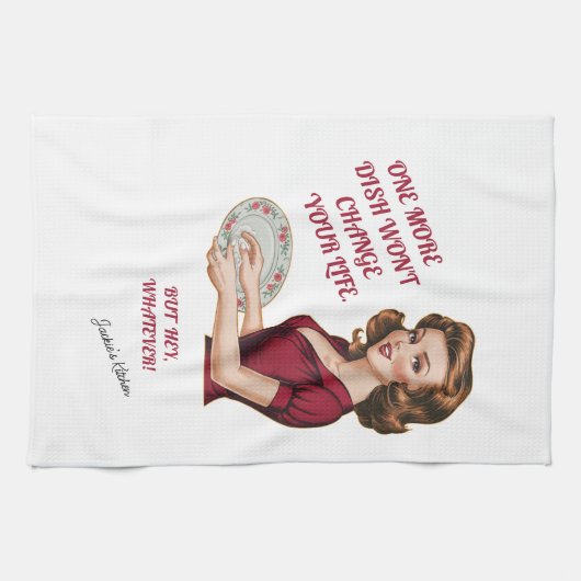 Ein weiteres Gericht wird Ihr Leben nicht veränder Geschirrtuch (Horizontal)