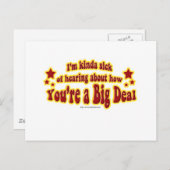 Ein weiteres großes Design Postkarte (Vorne/Hinten)