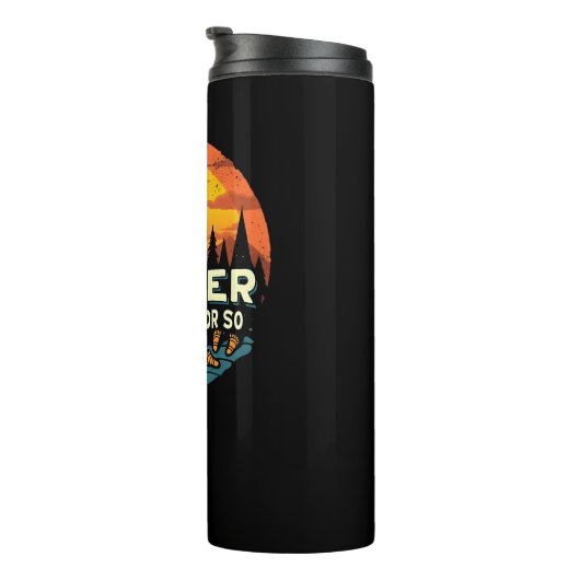 Ein weiteres halbes Kilometer Wandergeschenk Thermosbecher (Nach rechts gedreht)