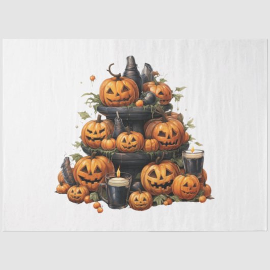 Ein weiteres Halloween-Design 7 Seidenpapier (Vorderseite)