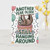 Ein weiteres Jahr älter... noch immer Karte (Gelbe Blume)