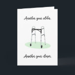 Ein weiteres Jahr ältere Funny Zimmer Frame Geburt Karte<br><div class="desc">Mit diesem frechen Zimmer Rahmen Birthday Card ein wenig Spaß in ihrem Alter.</div>
