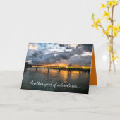 Ein weiteres Jahr der Abenteuer Geburtskarte Karte (Gelbe Blume)