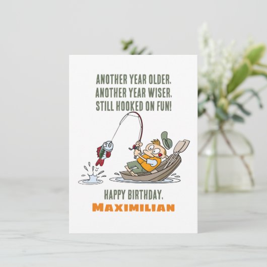 Ein weiteres Jahr klüger noch immer auf Spaß fixie (Stehend Vorderseite)