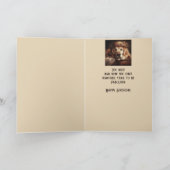 Ein weiteres Jahr, um eine tolle Fun Dog Mutter zu Karte (Innenseite)