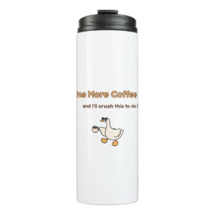 Ein weiteres Kaffee-Enten-Design Thermosbecher