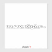 Ein weiteres Kapitel Aufkleber (Blatt)