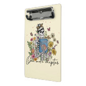 Ein weiteres Kapitel Blumenskelett Mini Klemmbrett (Gewinkelt2)