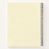 Ein weiteres Kapitel Blumenskelett Notizblock (Rückseite)