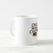 Ein weiteres Kapitel - Book Lover Reading Tee Kaffeetasse (Vorderseite Links)