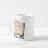 Ein weiteres Kapitel Buch Wildfliege Blume Schmett Kaffeetasse (Vorderseite Links)