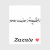 ein weiteres Kapitel, Buchstil, Aufkleber buchen (Blatt)