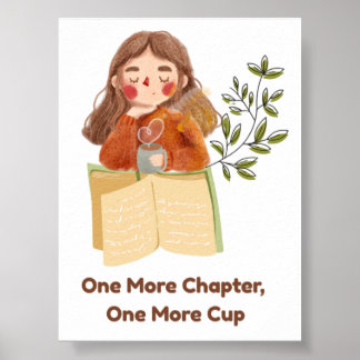 Ein weiteres Kapitel, eine weitere Tasse | Gemütli Poster
