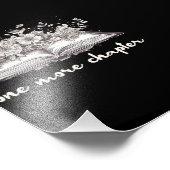 Ein weiteres Kapitel mit Blume Fotodruck (Ecke)