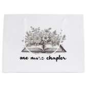 Ein weiteres Kapitel mit Blume Große Geschenktüte (Vorderseite)