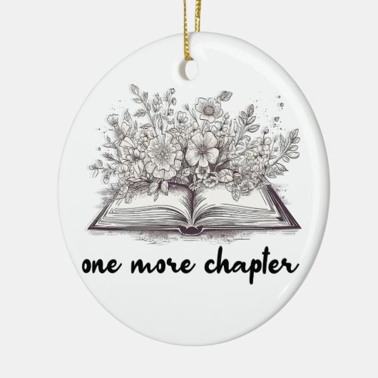 Ein weiteres Kapitel mit Blume Keramik Ornament (Links)