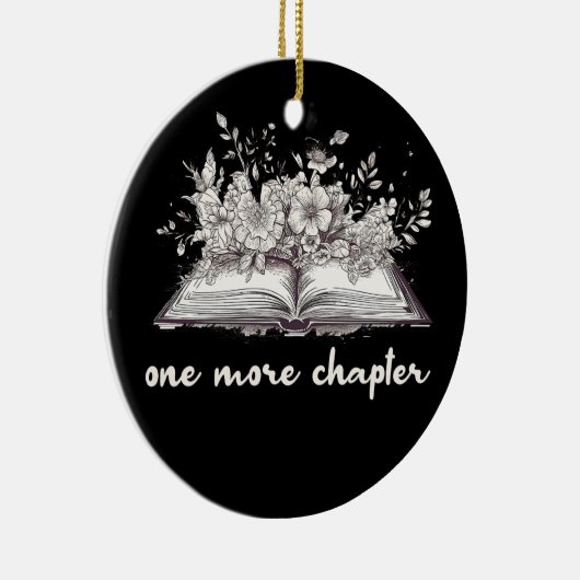 Ein weiteres Kapitel mit Blume Keramik Ornament (Rechts)