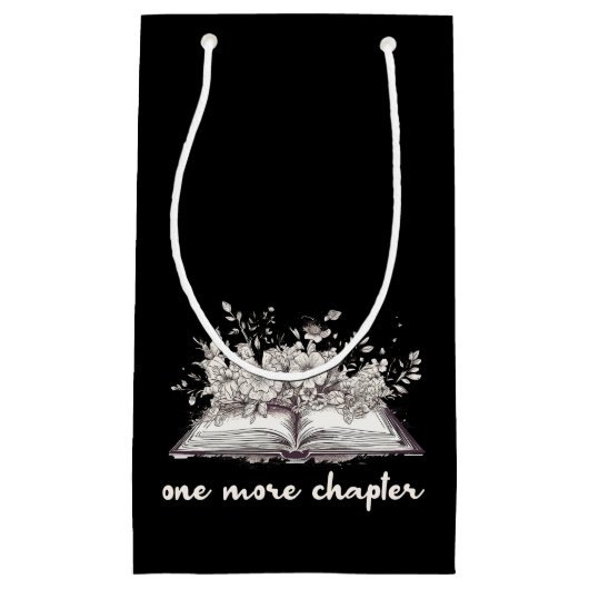 Ein weiteres Kapitel mit Blume Kleine Geschenktüte (Vorderseite)