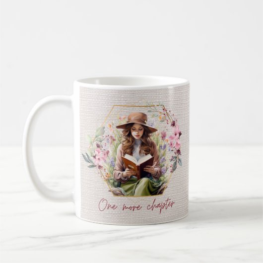 Ein weiteres Kapitel Textur Hintergrund Kaffeetasse (Links)
