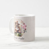 Ein weiteres Kapitel Textur Hintergrund Kaffeetasse (Vorderseite Links)