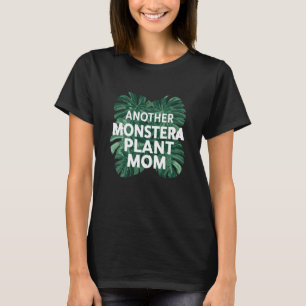 Ein weiteres lustiges Monstera-Pflanzen-Mama-Desig T-Shirt