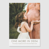 Ein weiteres Magnet für die Schwangerschaftsankünd (Vorderseite)