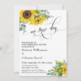 Ein weiteres Mal am Tag Probe Einladung