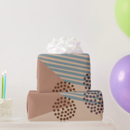 Ein weiteres modernes Abstraktes Mittelalter Geschenkpapier