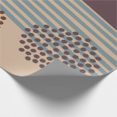 Ein weiteres modernes Abstraktes Mittelalter Geschenkpapier (Ecke)