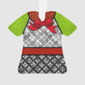 Ein weiteres Personalisiertes Acrylschmuckstück mi Ornament (Vorderseite)