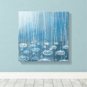 Ein weiteres Regentag Leinwanddruck (Insitu (Holzboden))