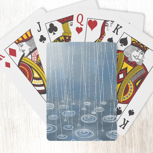Ein weiteres Regentag Spielkarten