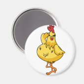 Ein weiteres sehr albernes Huhn Magnet (Vorderseite/Rückseite)
